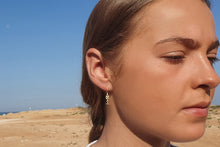 Load image into Gallery viewer, Drop Earrings baguette Diamonds