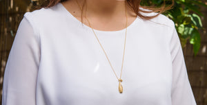 Sapphire  Necklace 18k Gold