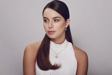 Load image into Gallery viewer, Ruby Sapphire Necklace Gold