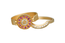 Load image into Gallery viewer, Custom Order for Kat .Sapphires Wedding Rings