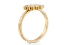 Load image into Gallery viewer, Diamond Unique Engagement Marquise Ring