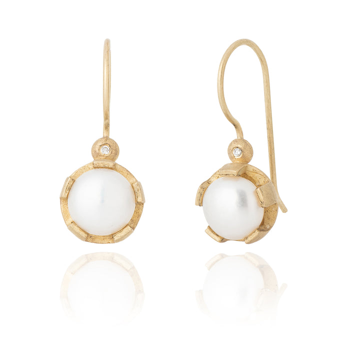 Baguette Diamond Drop Earrings