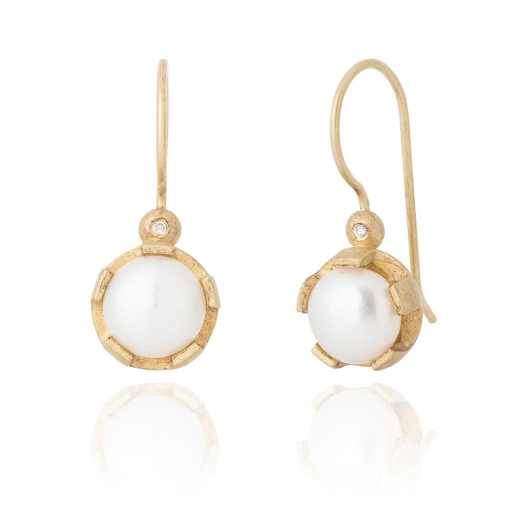 Baguette Diamond Drop Earrings