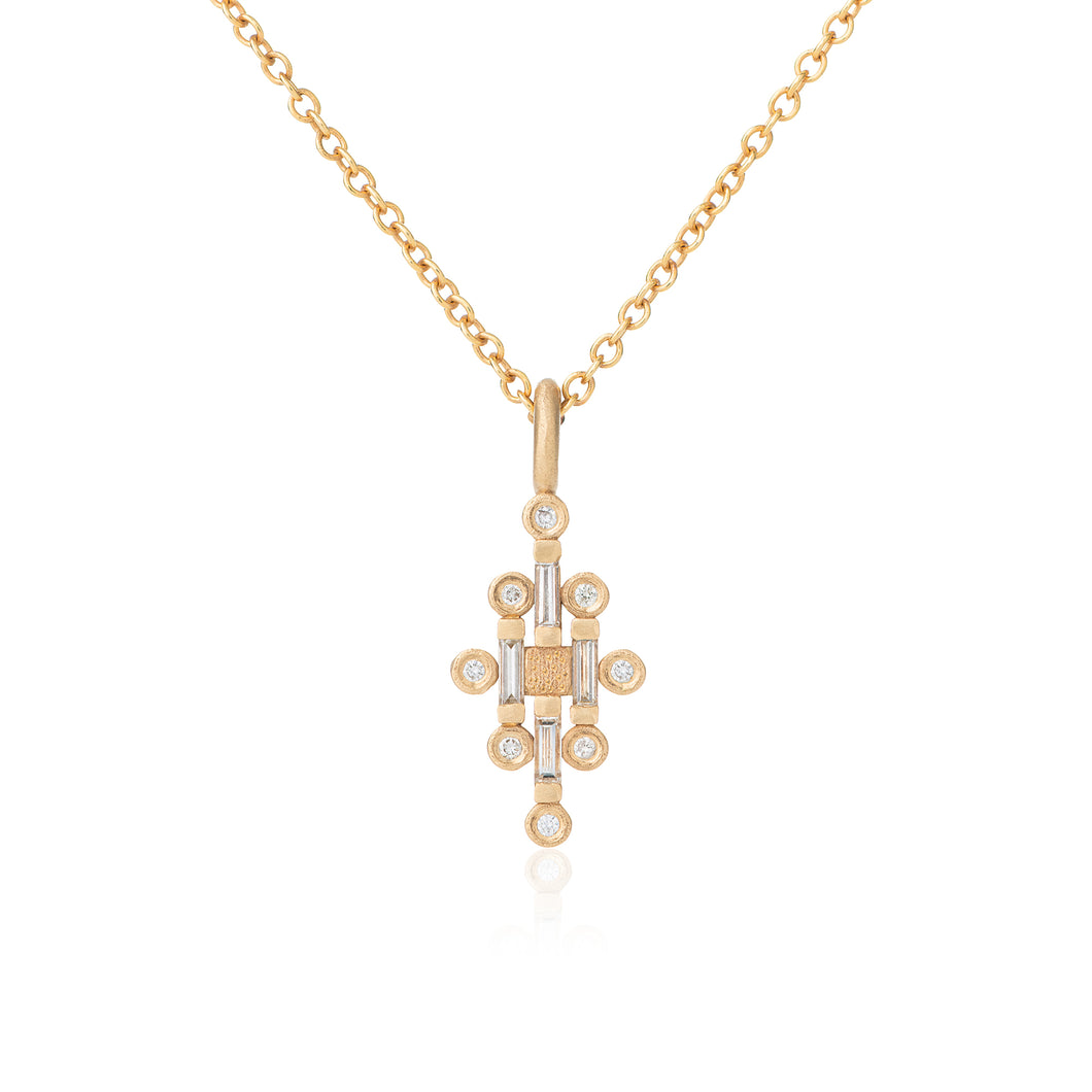 Diamond Necklace 18k Gold