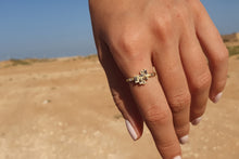 Load image into Gallery viewer, Alternative Diamond Baguette Engagement Ring