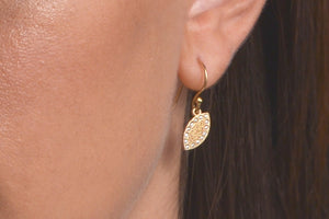 Gold Drops Earrings