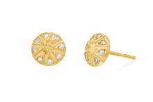 Load image into Gallery viewer, Stud Earrings with  Round Diamonds