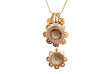 Load image into Gallery viewer, Sapphires Floral Necklace