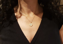 Load image into Gallery viewer, Diamonds Drop Shape Necklace Gold