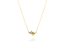 Load image into Gallery viewer, Sapphires Necklace 18k Gold