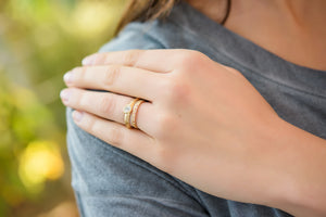 Unique Wedding Rings Set