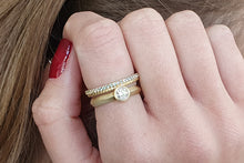 Load image into Gallery viewer, Stacking Ring Wedding Set Gold