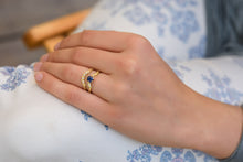 Load image into Gallery viewer, Sapphire Wedding Rings