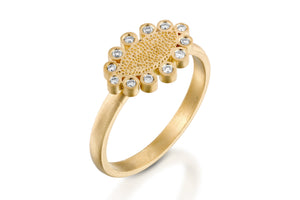 Diamond Unique Engagement Marquise Ring