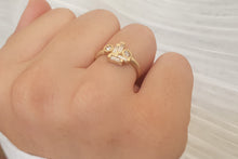 Load image into Gallery viewer, Baguette Alternative Engagement Ring